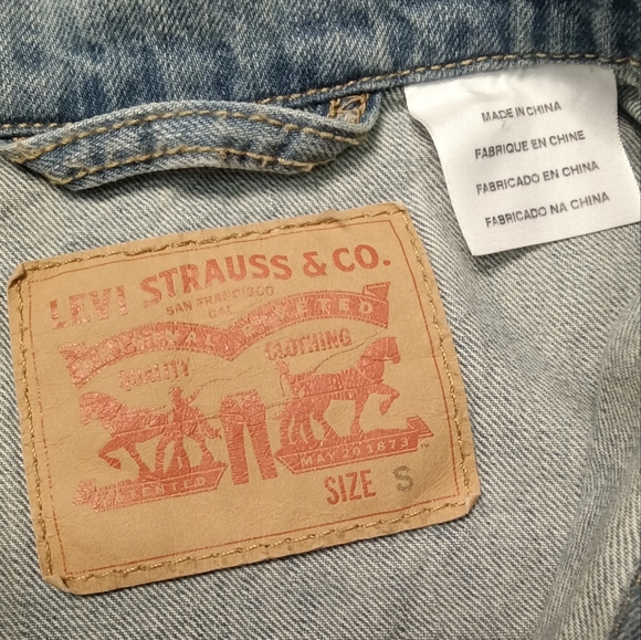 Levi's Jean Jacket Vest - Picture 8 of 9